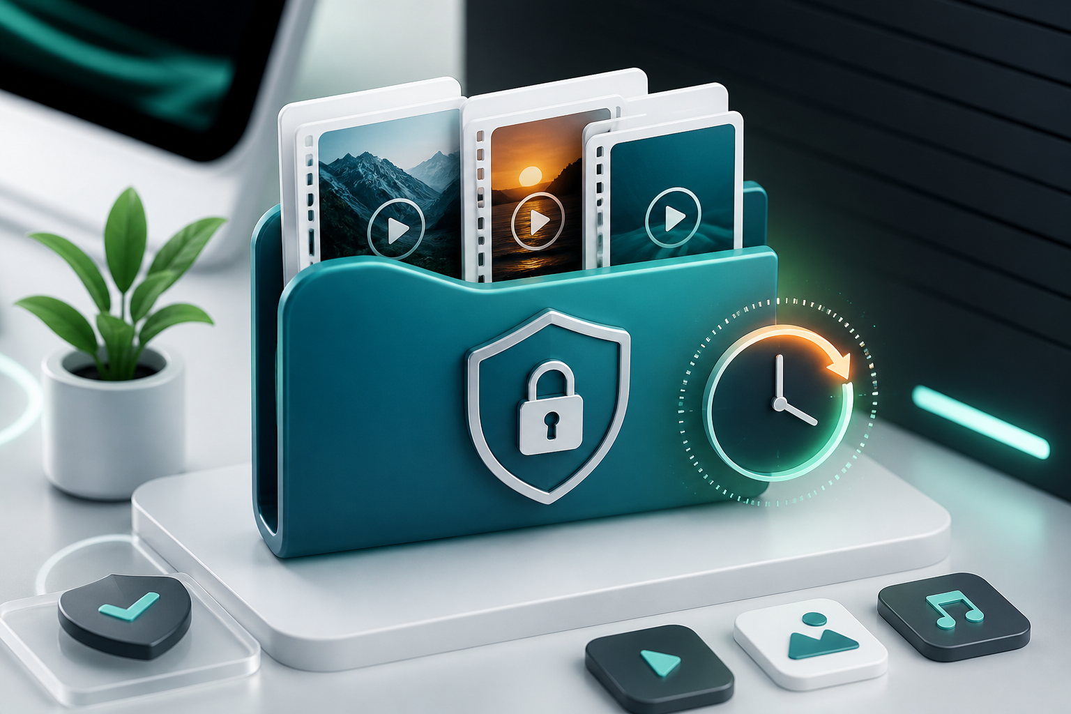 Media Downloader Pro secure temporary media files
